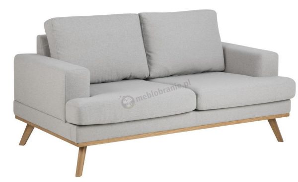 Actona Norwich minimalistyczna jasnoszara sofa